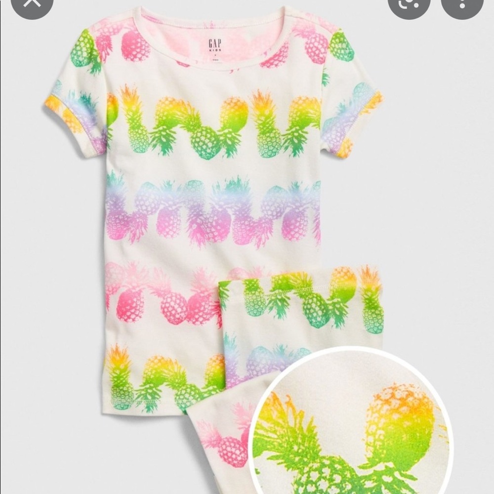 Gap Kids Pineapple pajama set